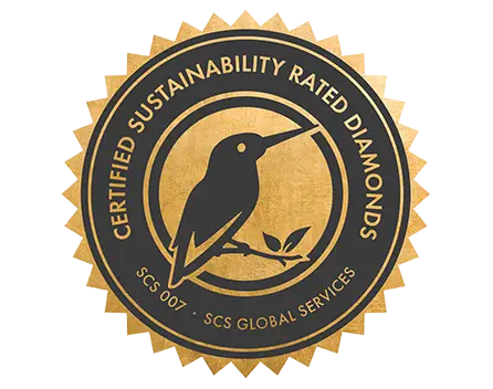 SCS Sustainability Rated Lab Grown Diamond Supplier Logo