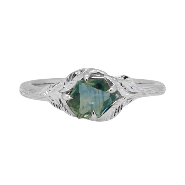 GeoCut Leaf and Twig Ring