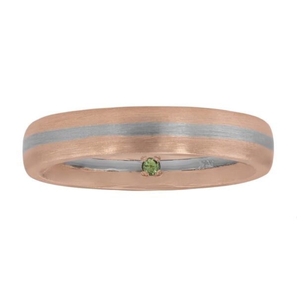 Custom Two Toned Wedding Band