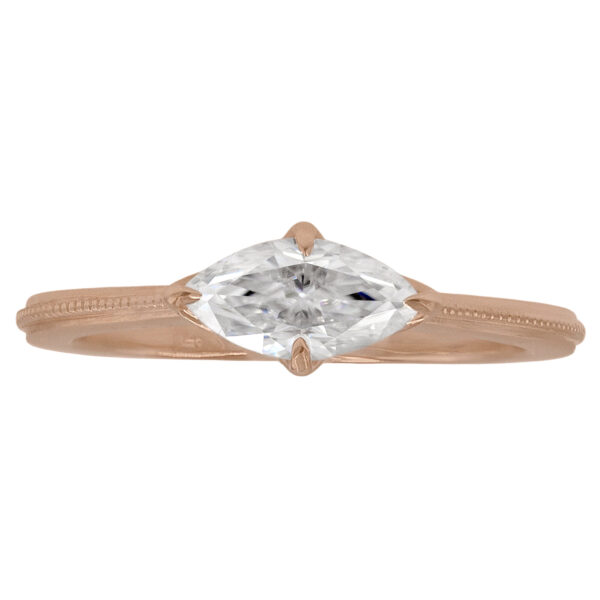 East West Marquise Solitaire