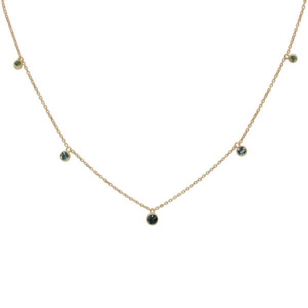 5 Stone Oceans Capsule Necklace