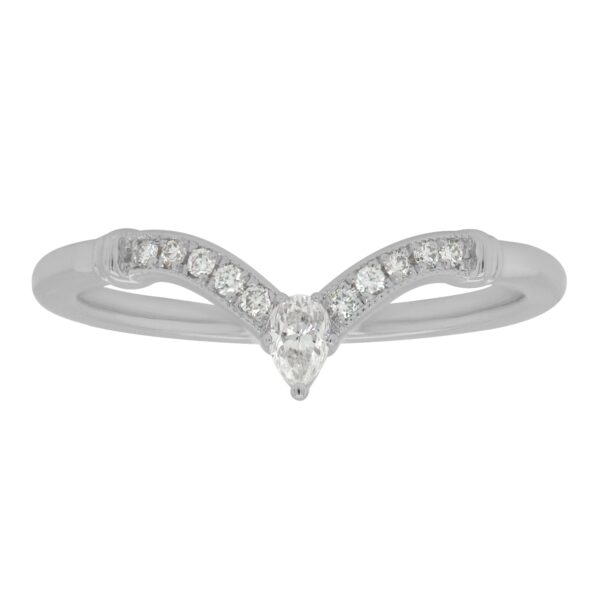 Custom Pave Contour Band