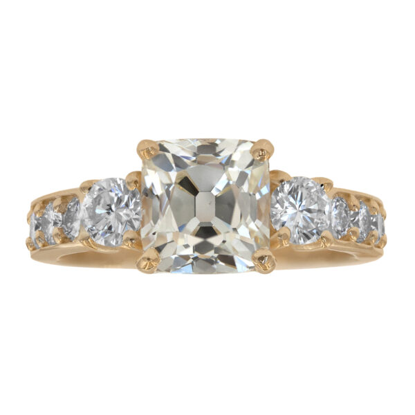 Custom Peruzzi Engagement Ring