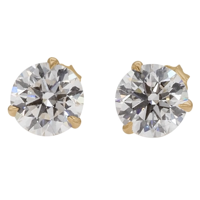 2.6ctw Lab Grown Diamond Martini Studs