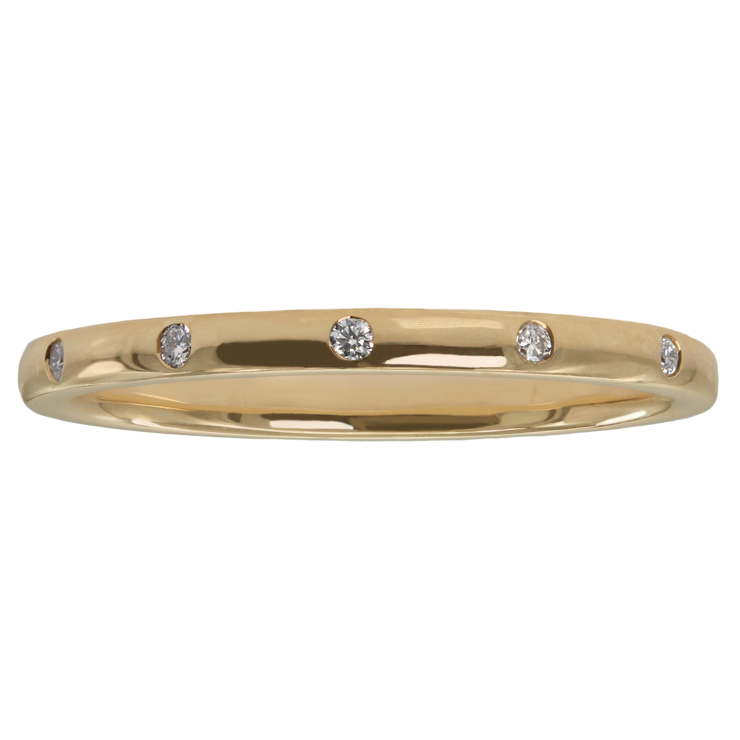 Burnished diamond setting discount