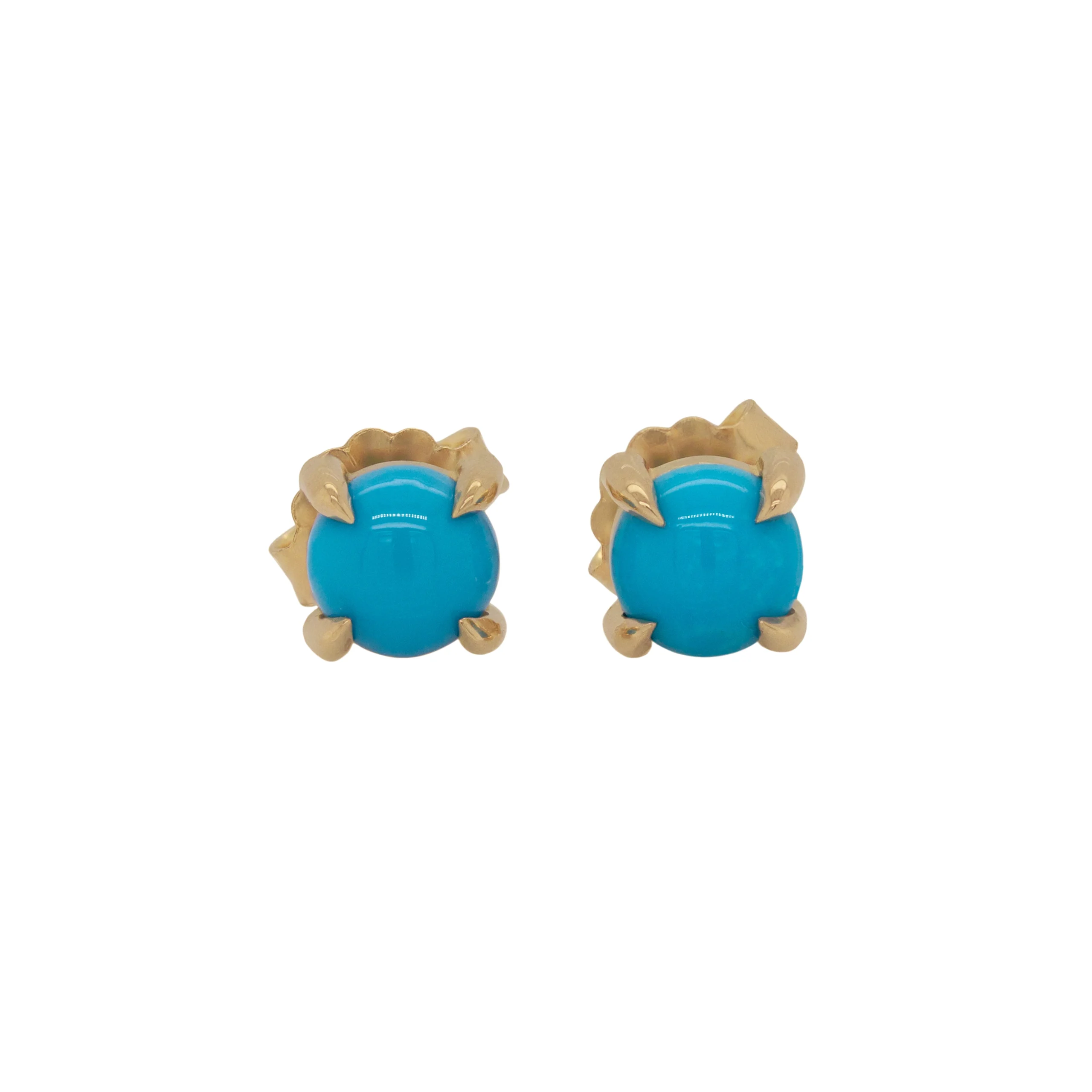 Turquoise Bubble Studs