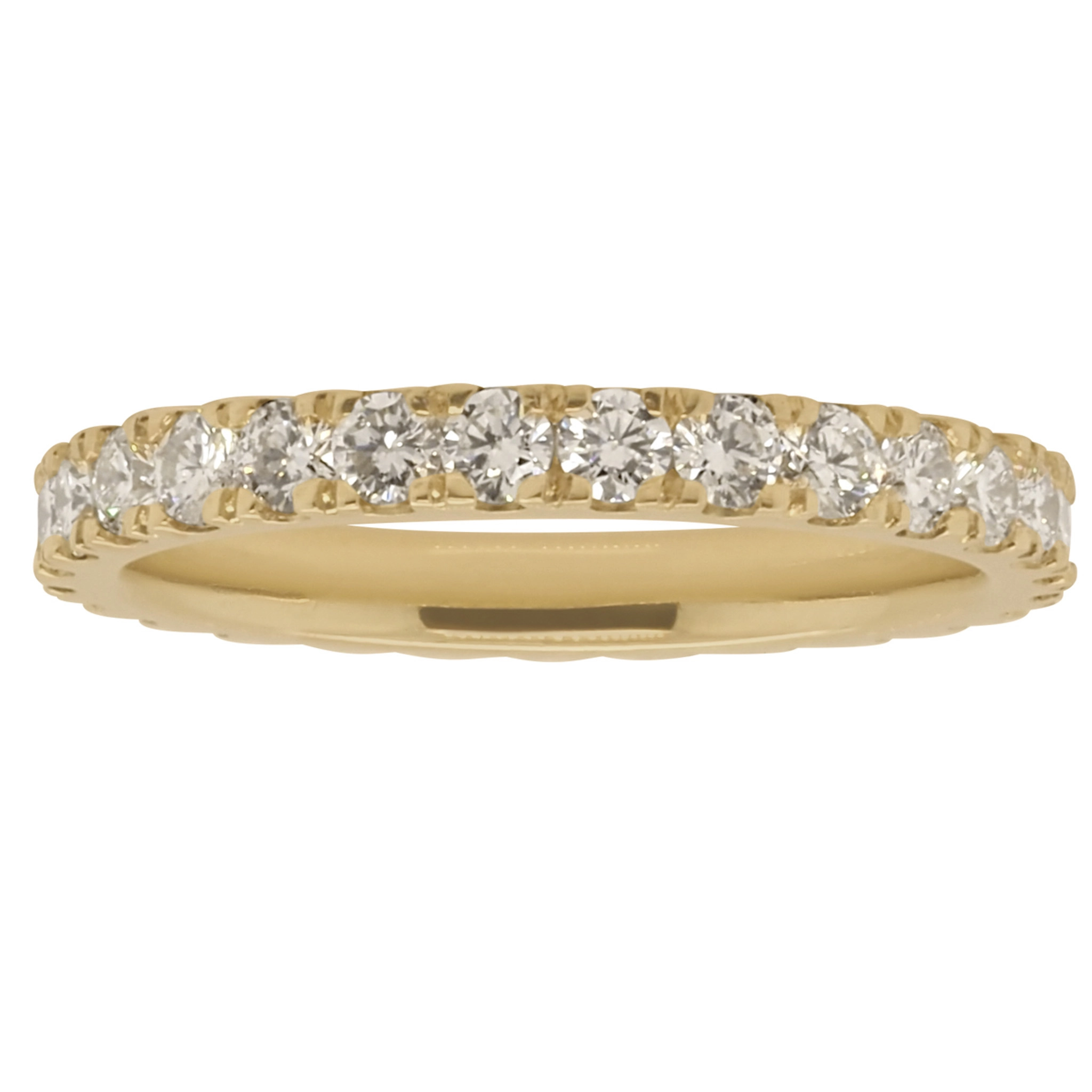 2.2mm Diamond Eternity Band | Emily Chelsea Jewelry