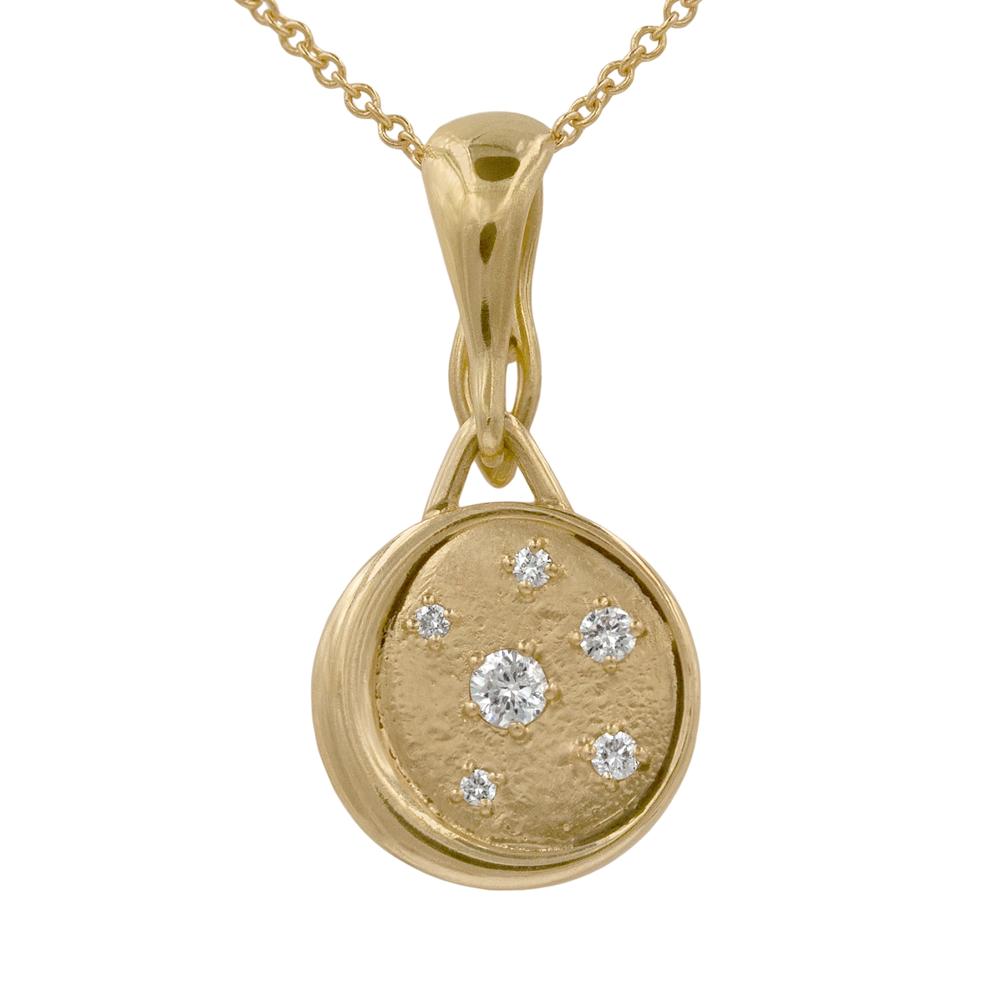 Look at the Moon Necklace