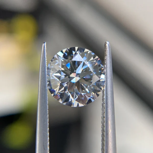 3.0ct Lab Grown Round Brilliant Cut Diamond