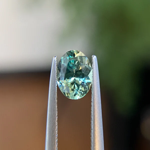 1.06ct Oval Montana Sapphire