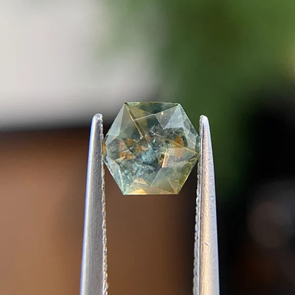 1.47ct Hexagonal Montana Sapphire