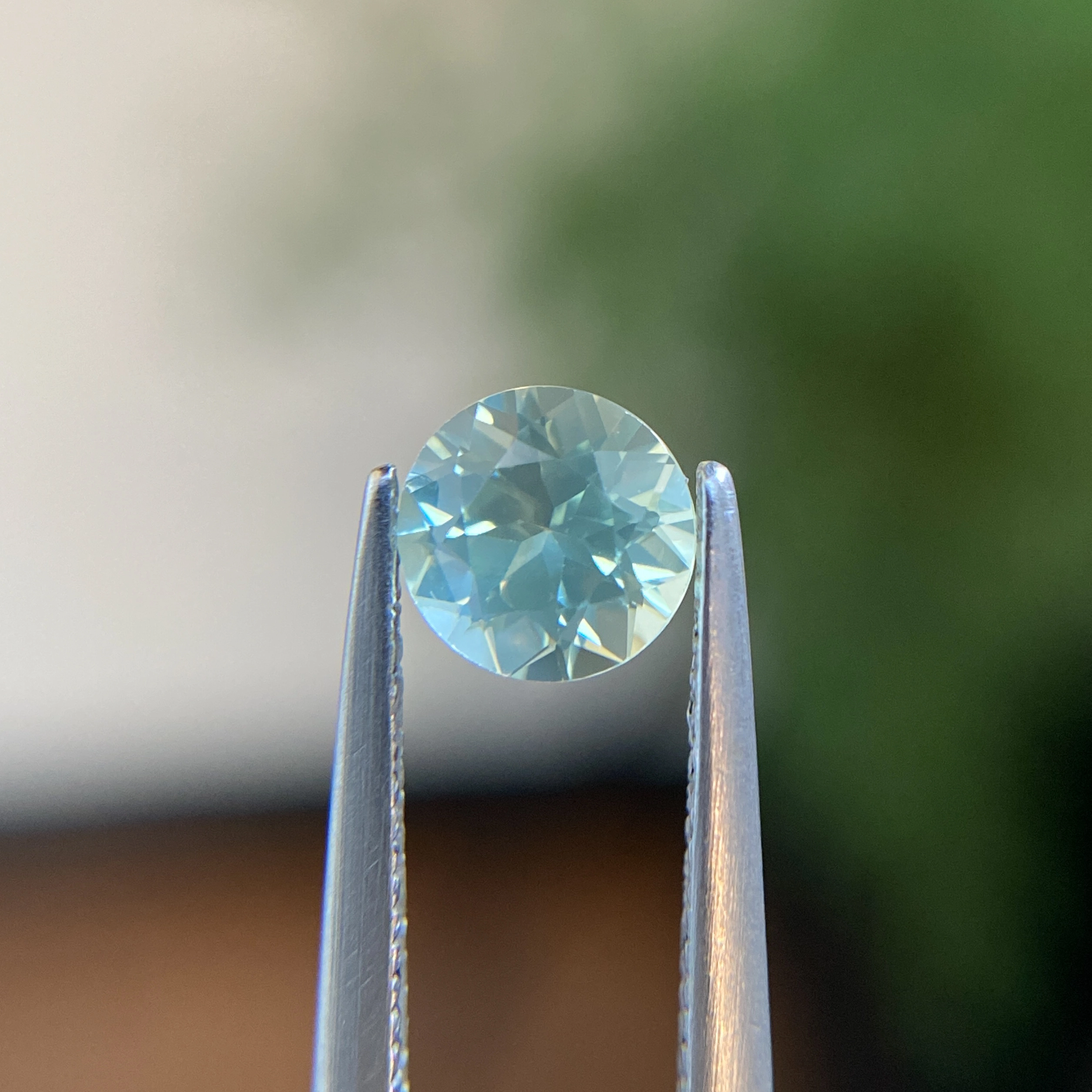 0.78ct Round Color Shift Australian Sapphire