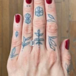 Woman's hand showing a diamond - Emily Chelsea Jewelers
