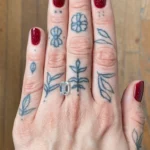 Woman's hand showing a diamond - Emily Chelsea Jewelers