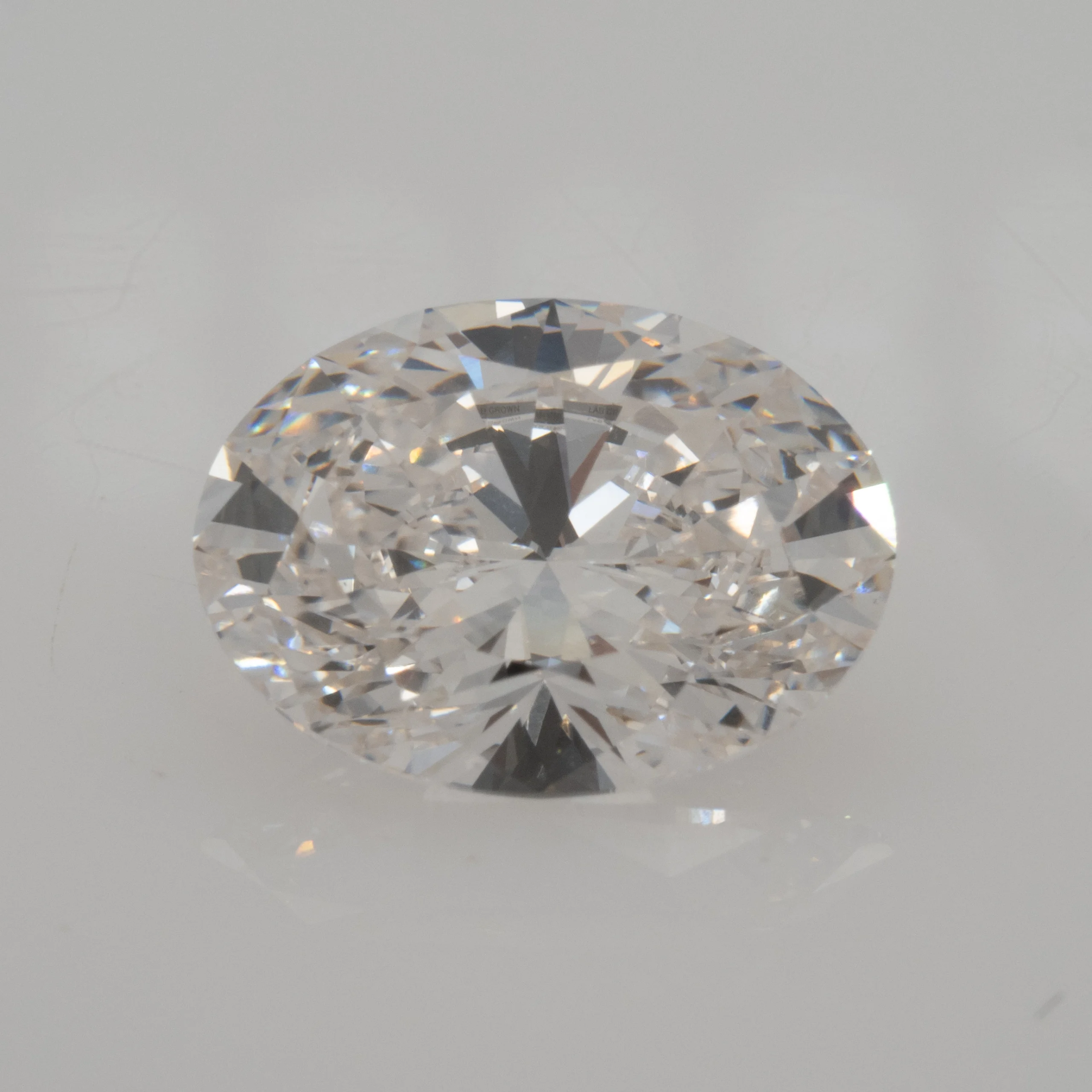 A 2.5ct Lab Grown Oval Cut Diamond - Emily Chelsea Jewelers