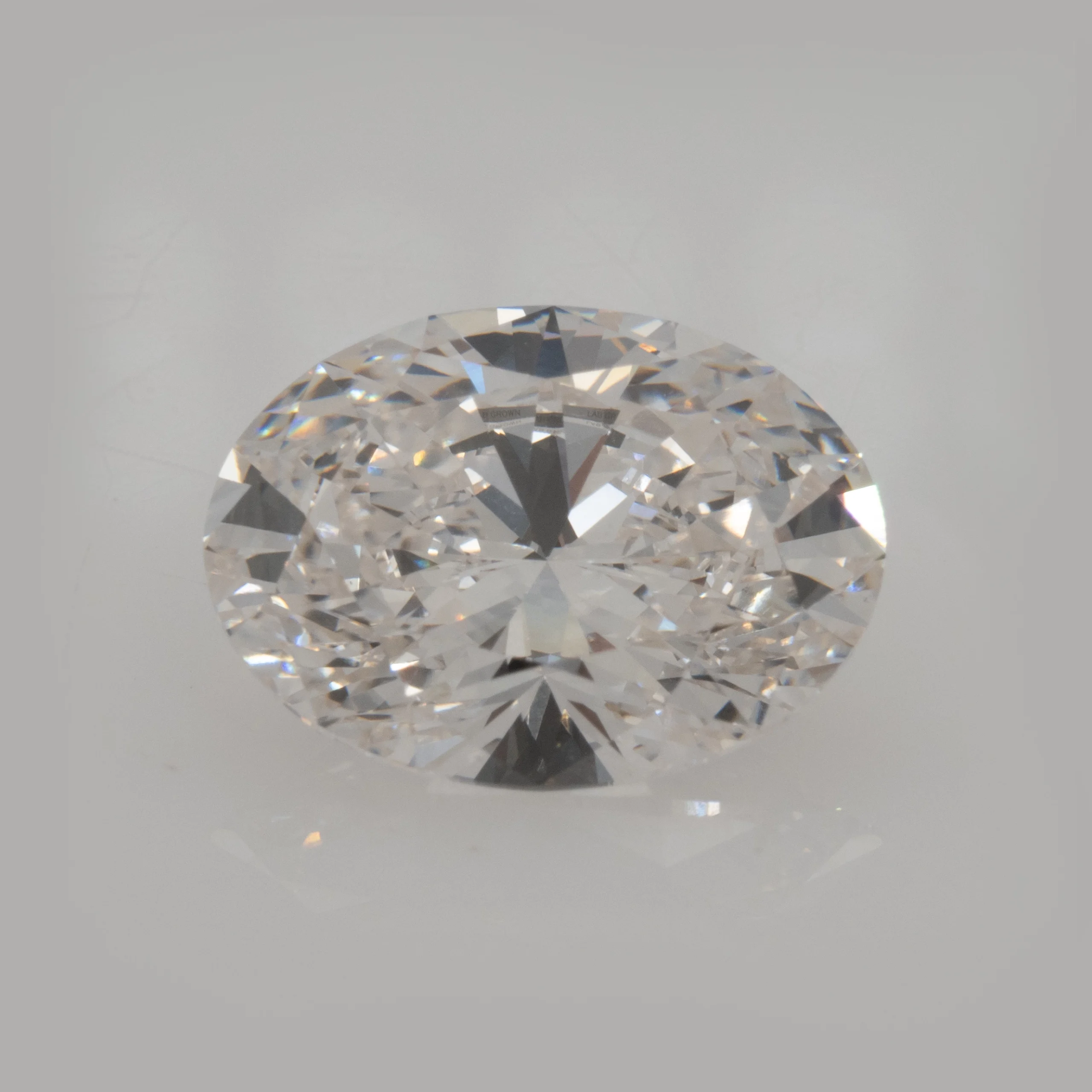 A 2.0ct Lab Grown Oval Cut Diamond - Emily Chelsea Jewelers