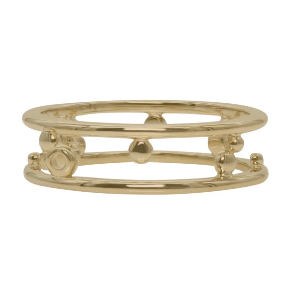 Pinnacle Band by Emily Chelsea Jewelry, a custom-designed ring symbolizing milestones, movement, and personal growth.