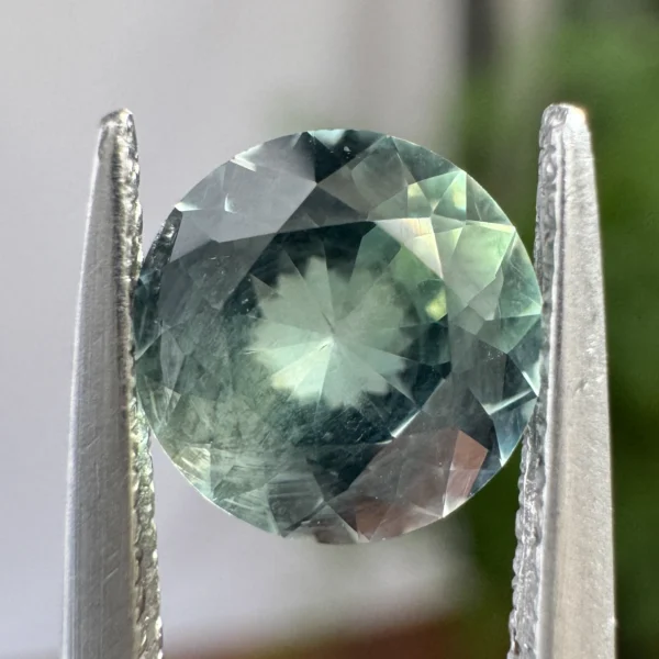 1.17ct  Round Montana Sapphire