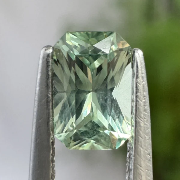 0.71ct Radiant Cut Montana Sapphire