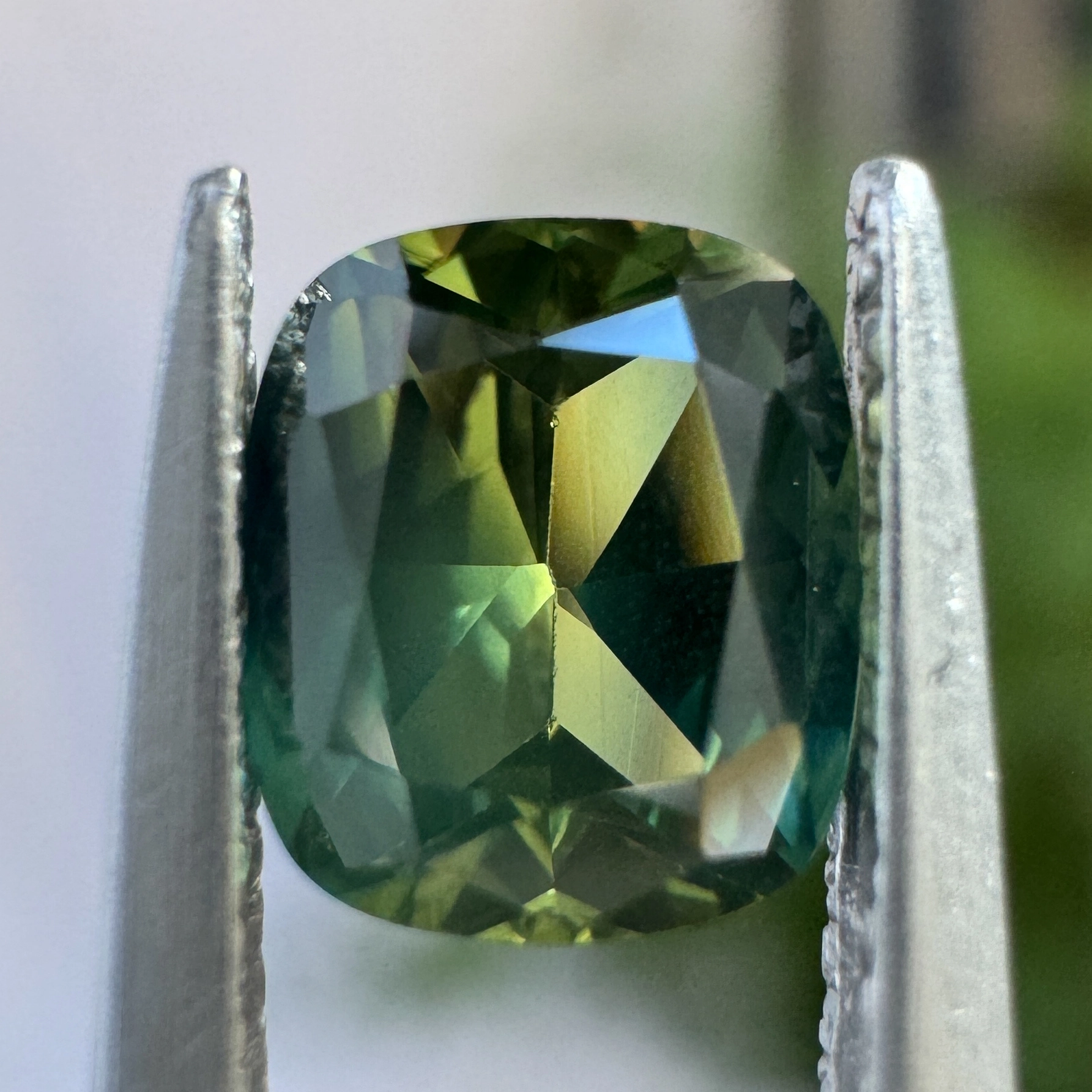 1.0ct Cushion Cut Australian Sapphire