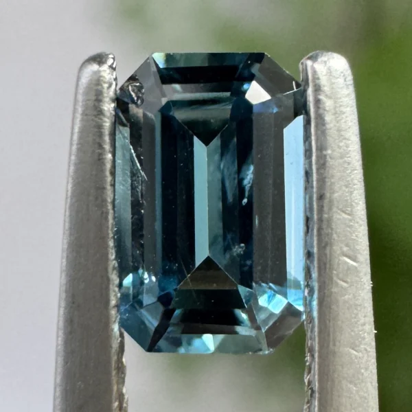 0.45ct Emerald Cut Tanzanian Sapphire