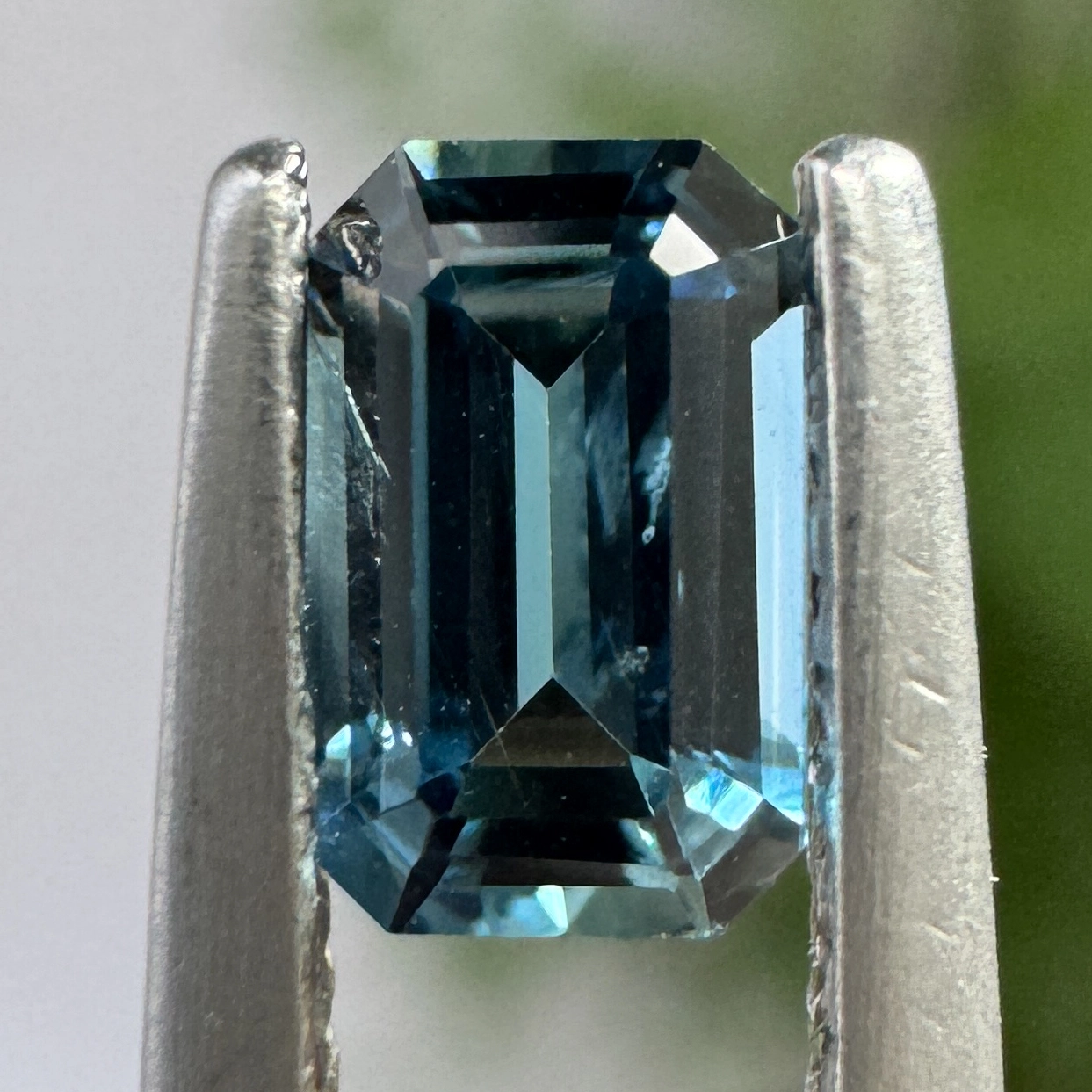 0.45ct Emerald Cut Tanzanian Sapphire