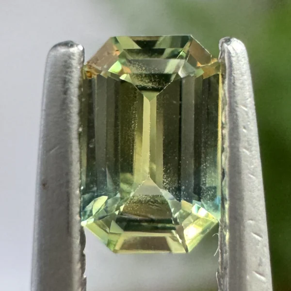 0.39ct Emerald Cut Tanzanian Sapphire