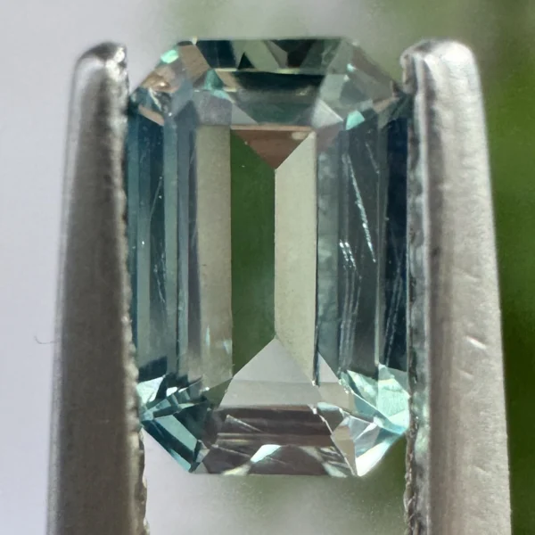 0.43ct Emerald Cut Tanzanian Sapphire