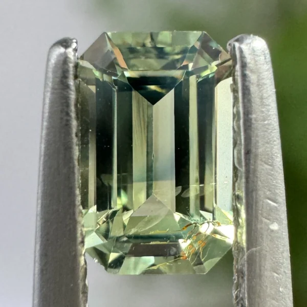 0.45ct Emerald Cut Tanzanian Sapphire
