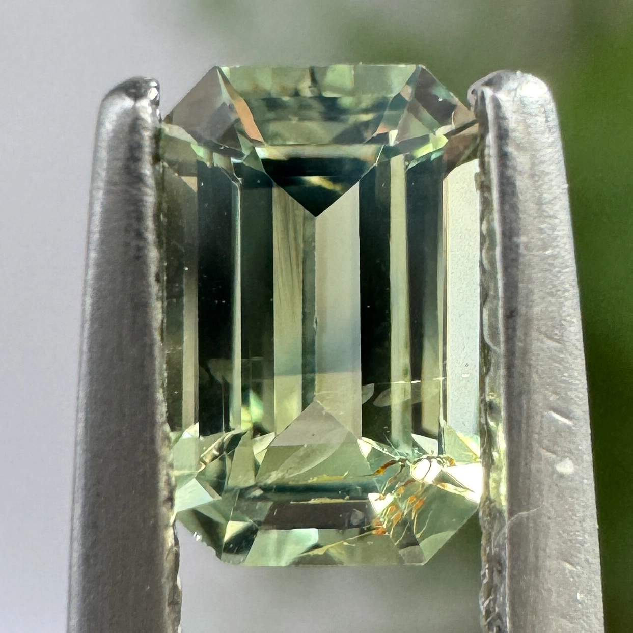 0.45ct Emerald Cut Tanzanian Sapphire