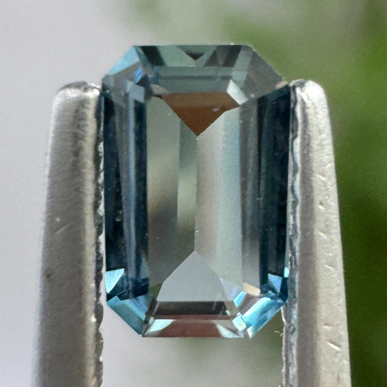 0.36ct Emerald Cut Tanzanian Sapphire