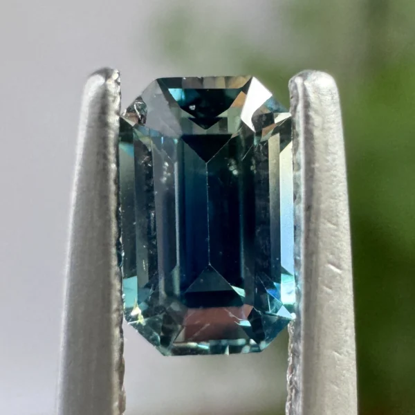 0.48ct Emerald Cut Tanzanian Sapphire