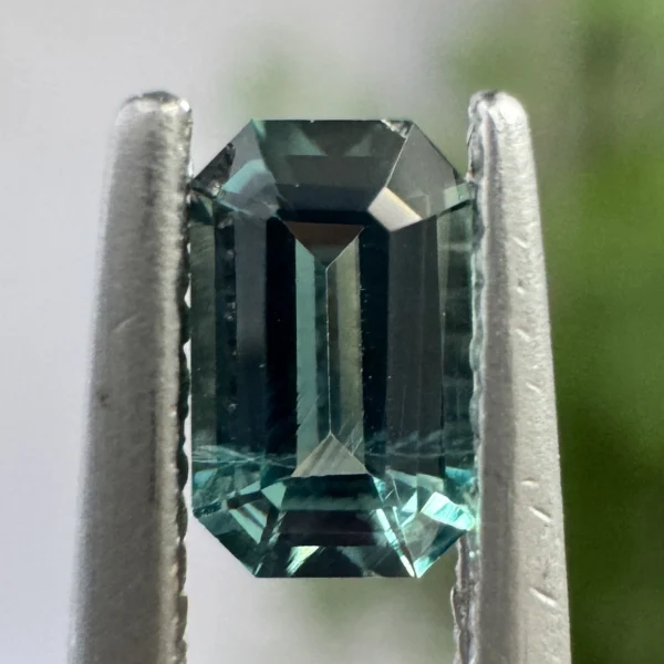 0.39ct Emerald Cut Tanzanian Sapphire