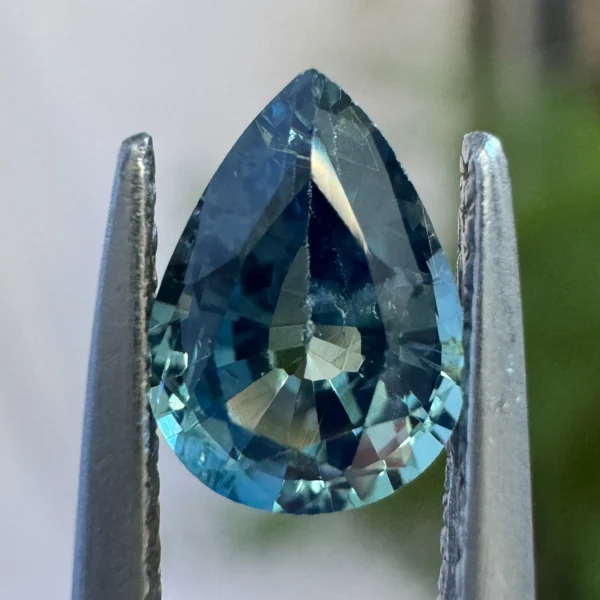 1.0ct Pear Cut Sri Lankan Sapphire