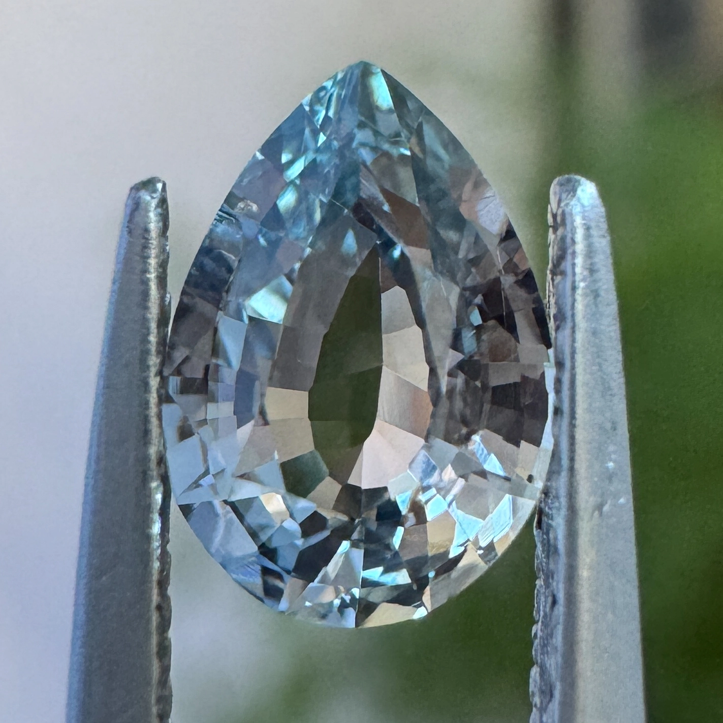 1.02ct Pear Cut Sri Lankan Sapphire