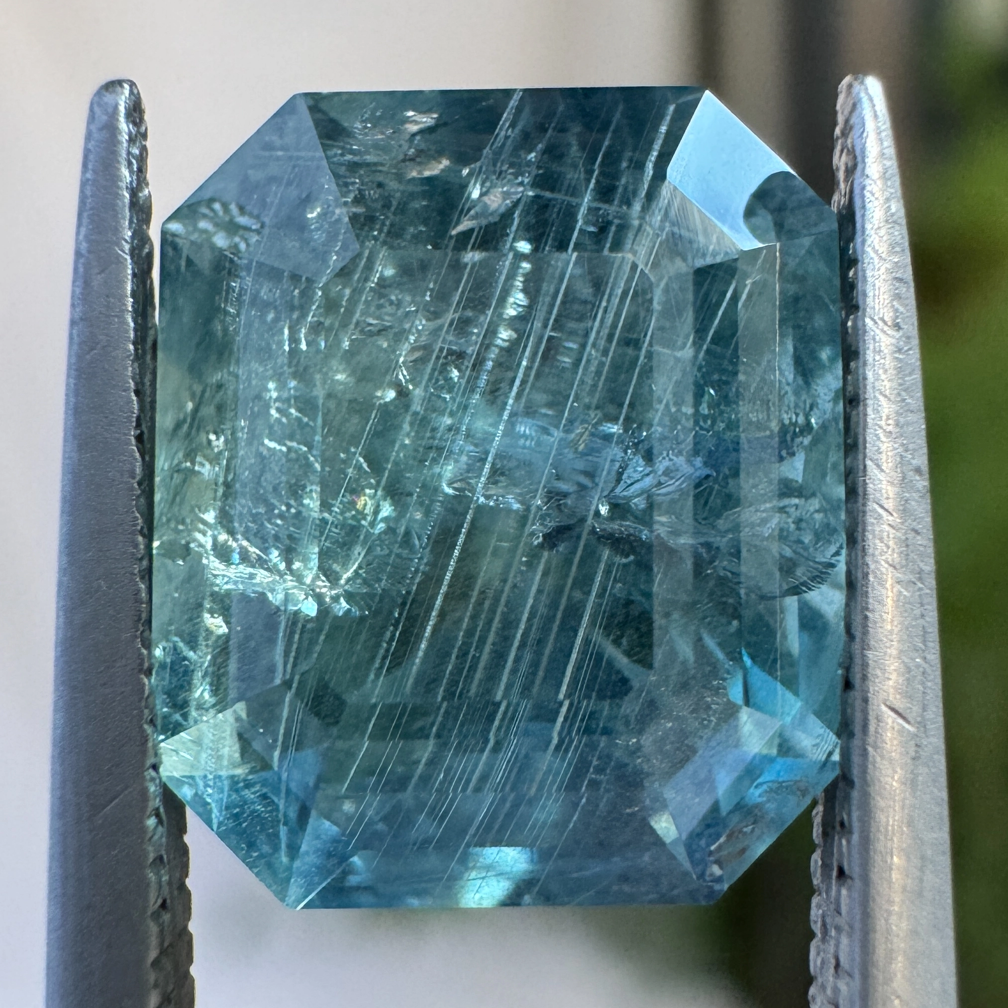 6.66ct Emerald Cut Sri Lankan Sapphire