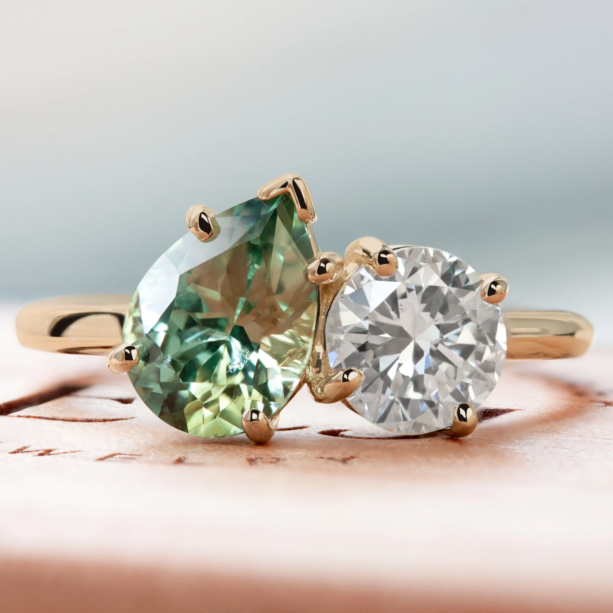Aurelia Toi Et Moi Ring - Emily Chelsea
