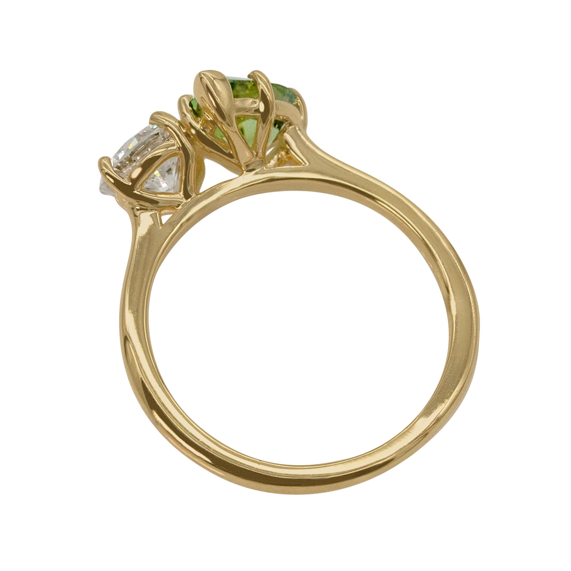 Aurelia Toi Et Moi Ring - Emily Chelsea
