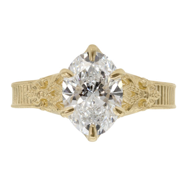 Custom Fleur de Lis Ring