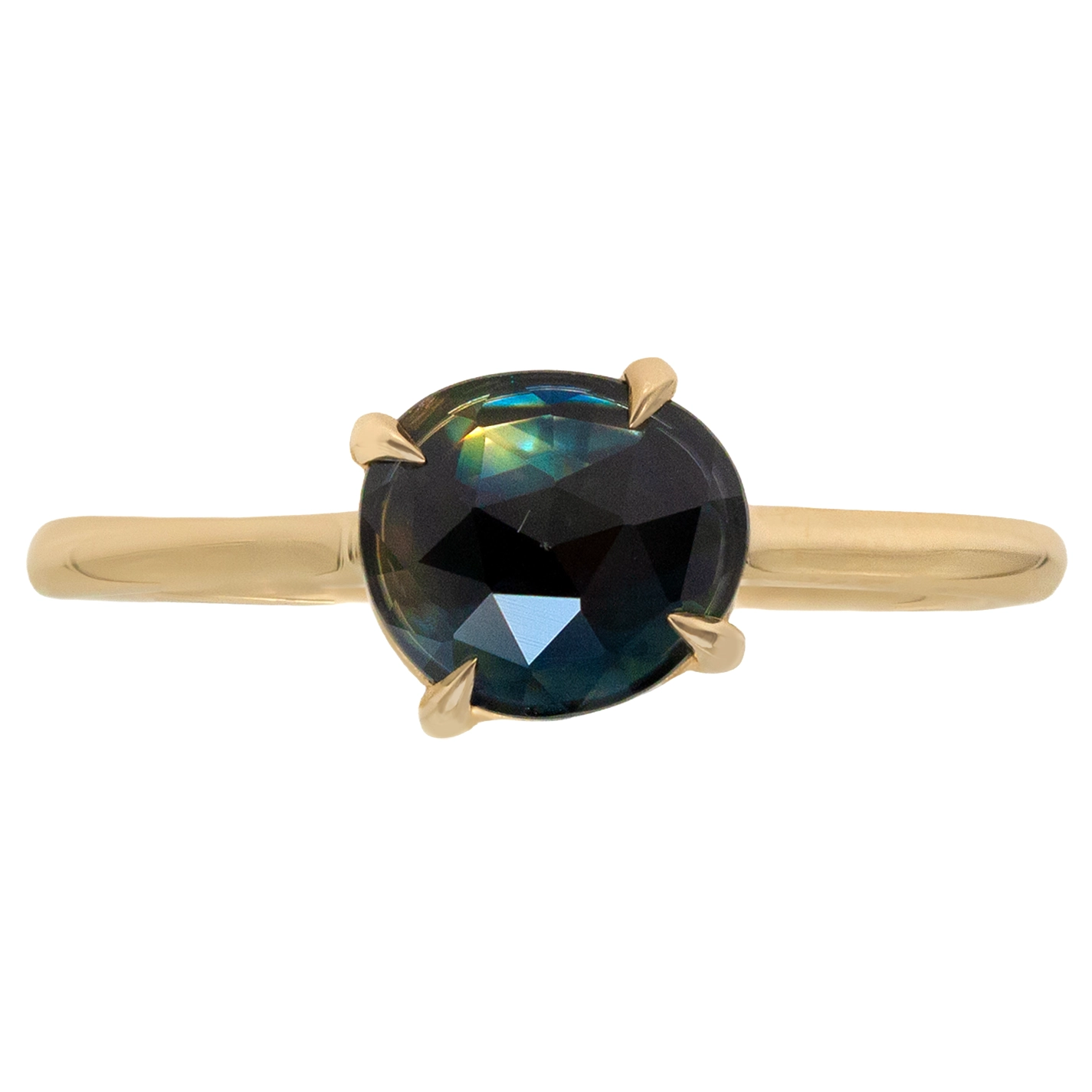 Aurelia Solitaire With A .95ct Australian Sapphire