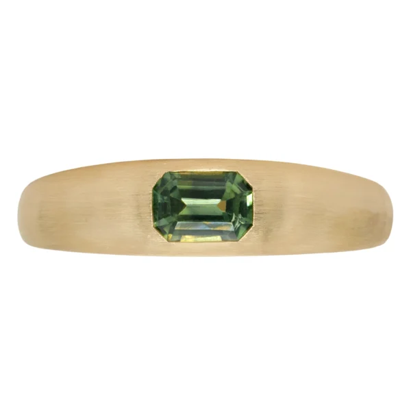Hague Ring With A .69ct Sri Lankan Sapphire
