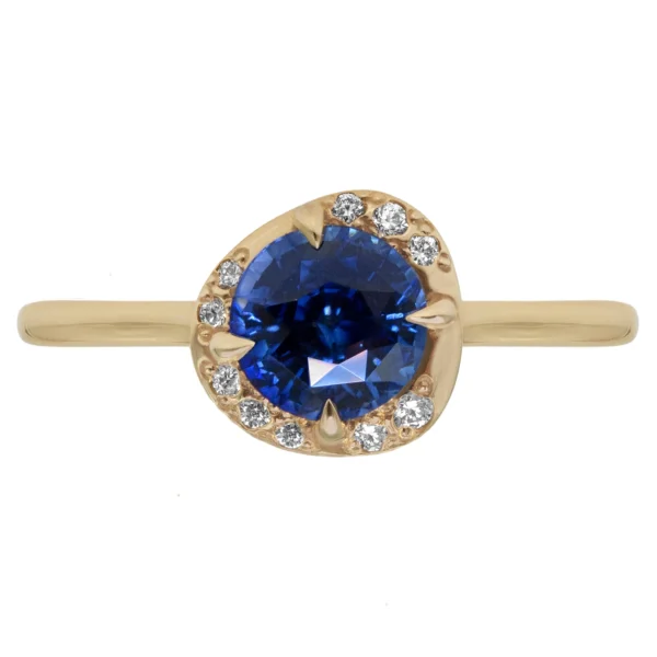 Aura Ring With A 1.58ct Sri Lankan Sapphire
