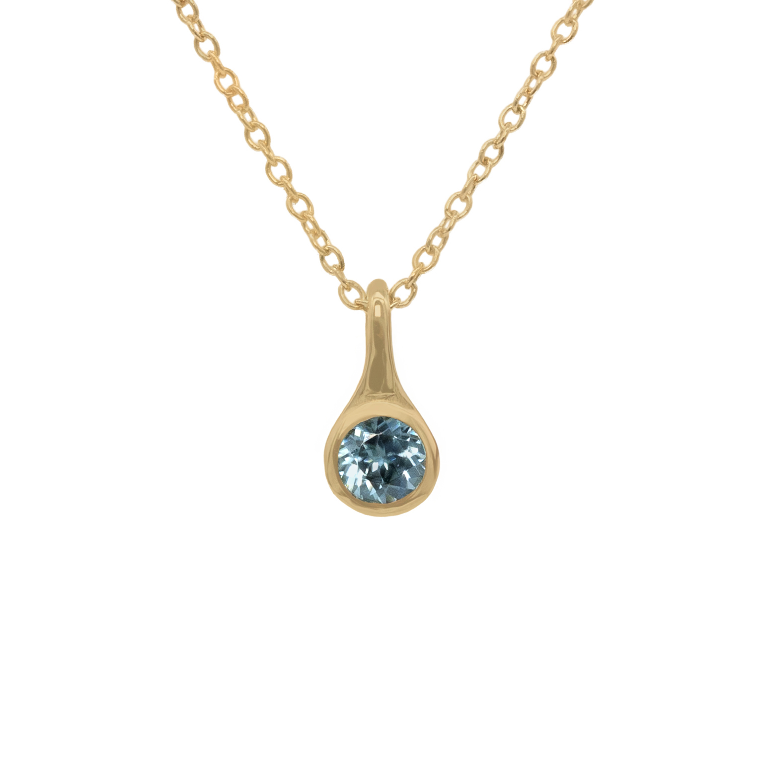 Zircon Capsule Necklace