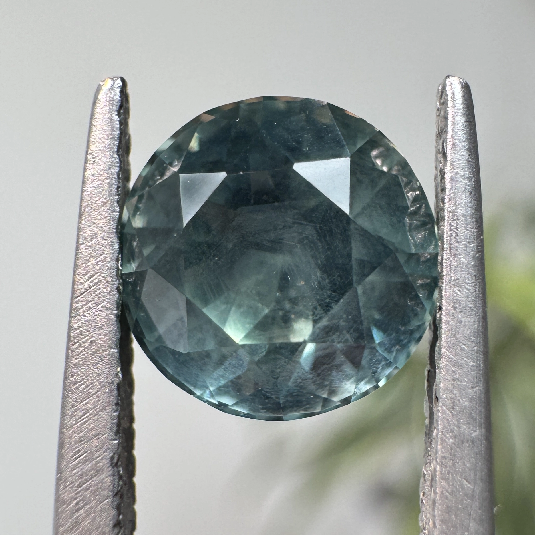 1.96ct Round Montana Sapphire