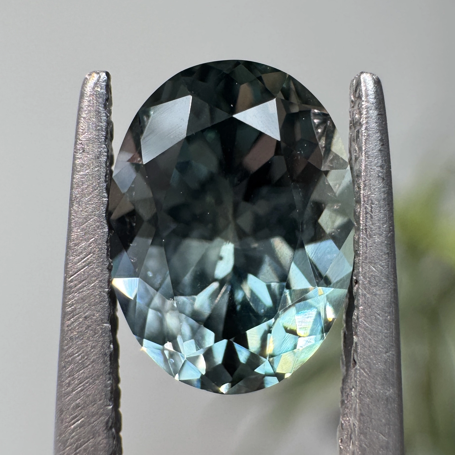 1.59ct Oval Montana Sapphire