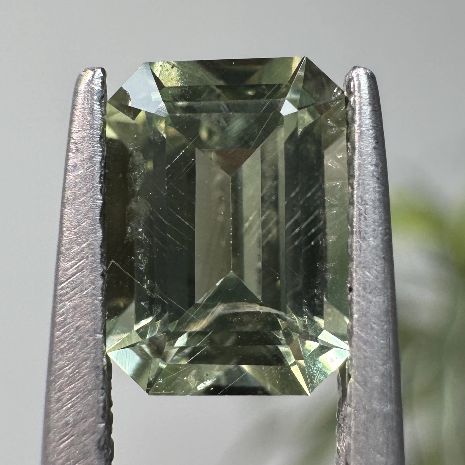 1.41ct Emerald Cut Montana Sapphire