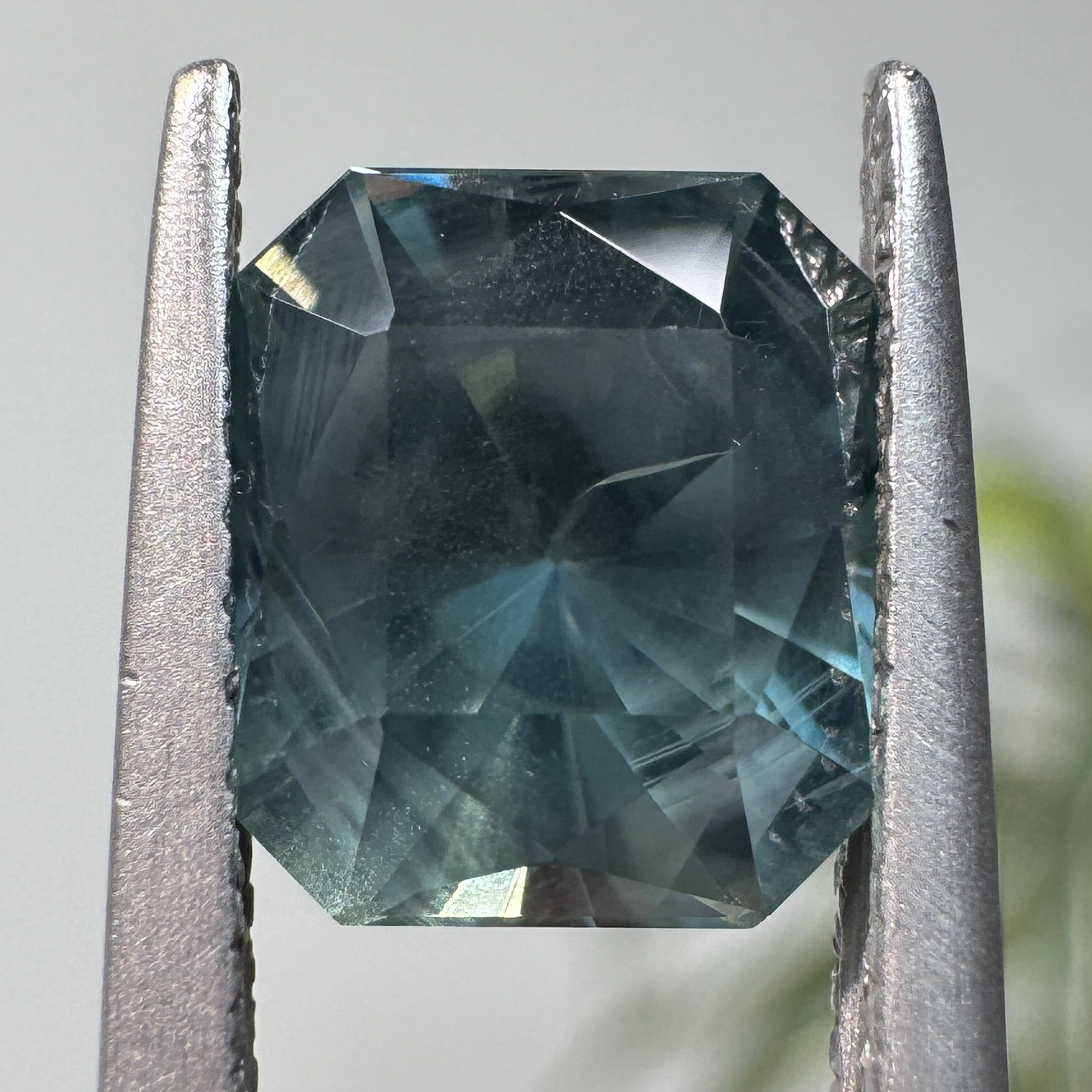 2.50ct Radiant Cut Montana Sapphire