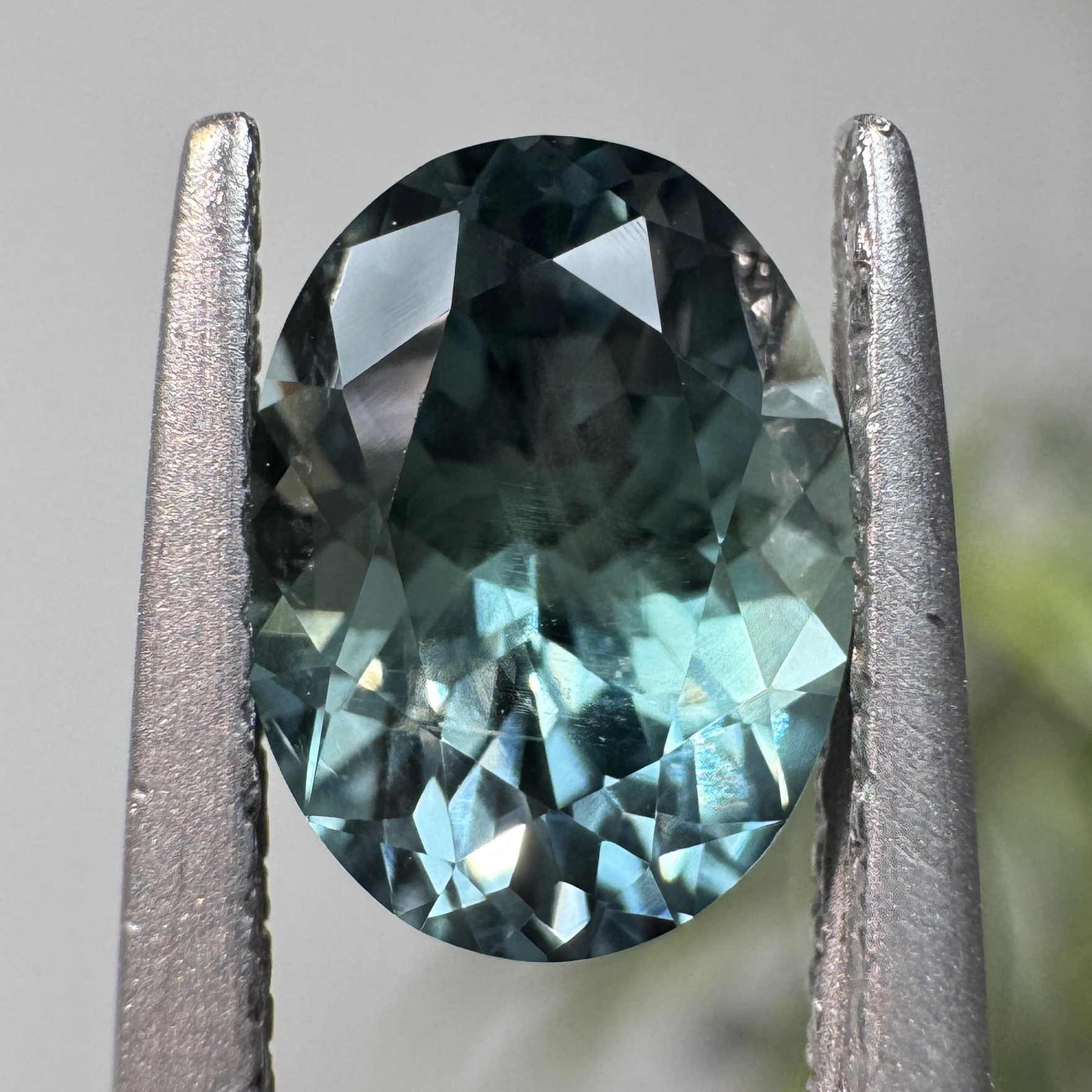 1.59ct Oval Montana Sapphire
