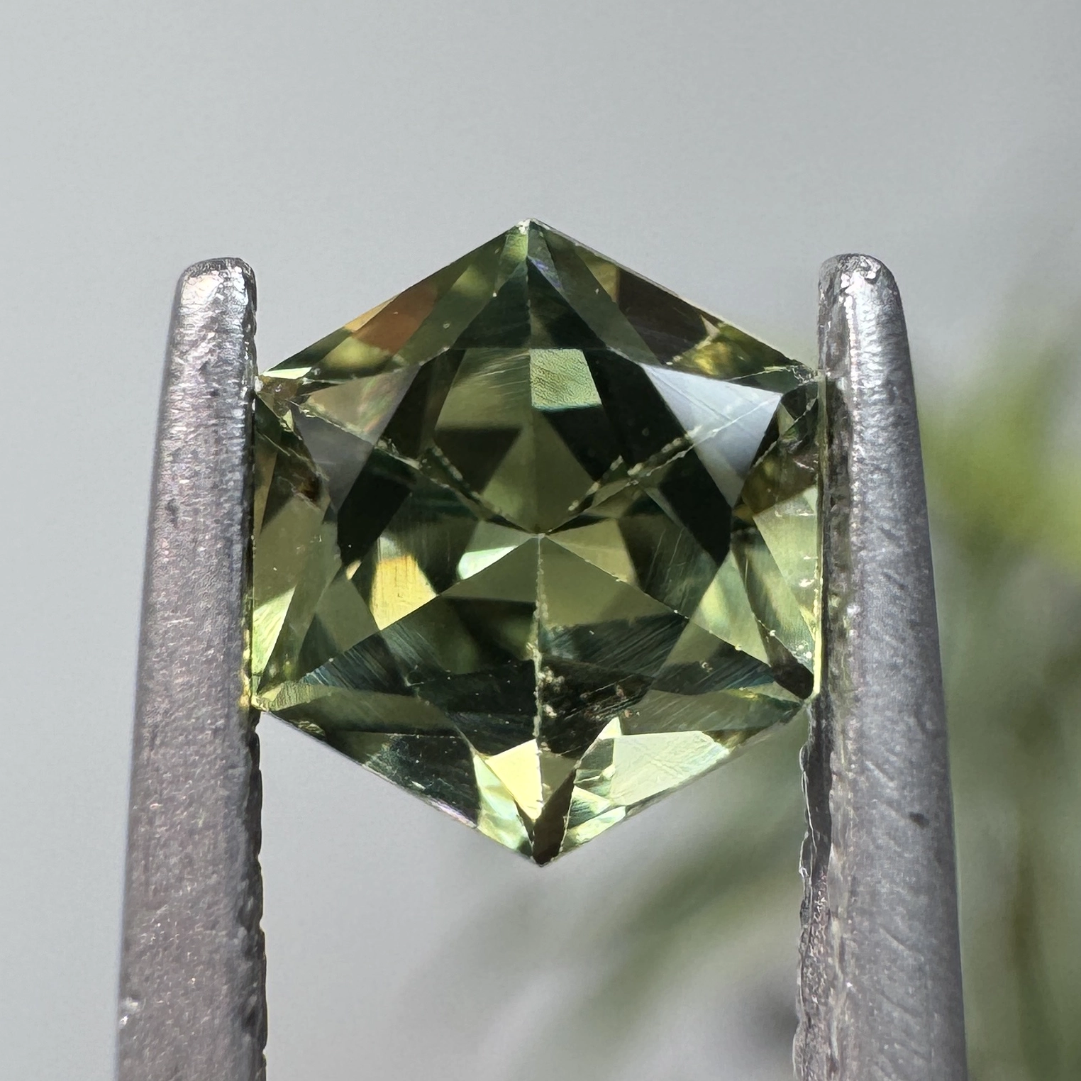 0.80ct Hex Cut Australian Sapphire