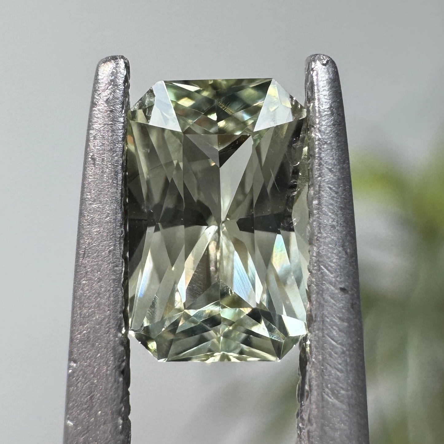 0.64ct Radiant Cut Montana Sapphire